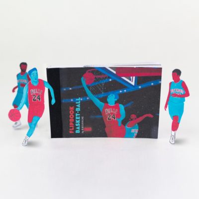Flip book "Basket-ball" par B.Boukagne - Dompteur de Graphisme